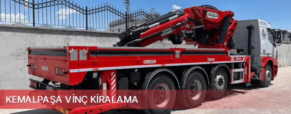Kemalpaşa İlçemi Vinç Kiralama